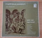 Johann Sebastian Bach - Piet van Egmond – Matthäus passion, Cd's en Dvd's, Vinyl | Klassiek, Gebruikt, Ophalen of Verzenden