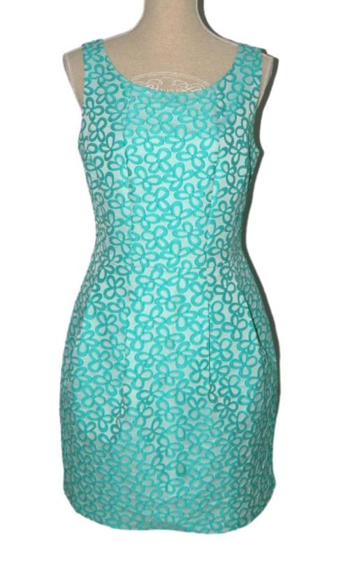 Nieuw Arggido jurkje, retro jurk, aqua/groen, Mt. M, Kleding | Dames, Jurken, Nieuw, Maat 38/40 (M), Groen, Boven de knie, Verzenden