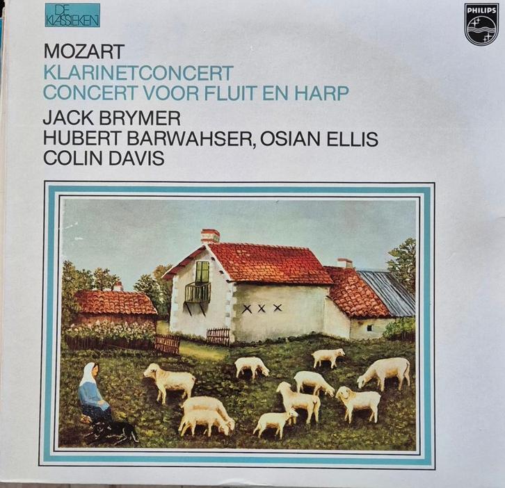 Mozart * -Concert Voor Fluit En Harp #l110#3V, Cd's en Dvd's, Vinyl | Klassiek, Zo goed als nieuw, Classicisme, Opera of Operette