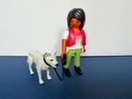 Okt 312: playmobil: dame met hond, Kinderen en Baby's, Speelgoed | Playmobil, Ophalen of Verzenden, Gebruikt, Los playmobil