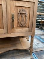 Frans eiken landelijk dressoir kast, Ophalen