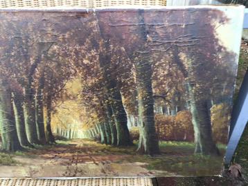 Schilderij Haarlemmerhout ca. 1920 - Onbekende Schilder beschikbaar voor biedingen