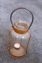Windlicht PTMD glas en messing, Overige materialen, Overige kleuren, Ophalen of Verzenden, Zo goed als nieuw