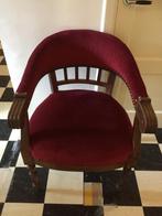 Prachtige antieke stoel velours rood, Antiek en Kunst, Antiek | Meubels | Stoelen en Banken, Ophalen