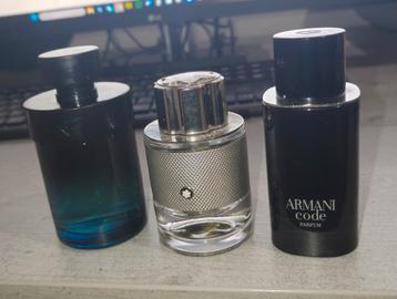 3x merk Parfums voor Ruilen Heren beschikbaar voor biedingen