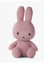 Nijntje Corduroy Roze 50cm - Inclusief Verzending, Ophalen of Verzenden, Nieuw, Konijn