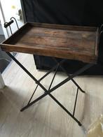 Butlertray, Huis en Inrichting, Tafels | Sidetables, Ophalen, Gebruikt, 50 tot 100 cm, Overige houtsoorten