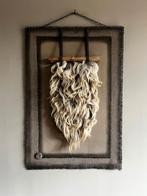 Kalkdoek met wol, woltoef, landelijk doek, sober wanddoek, Meidoornlaan roosendaal, Nieuw, Ophalen of Verzenden, Landelijkbysuus@gmail.com
