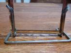 Art deco fotohouder, metaal en glas, Ophalen of Verzenden