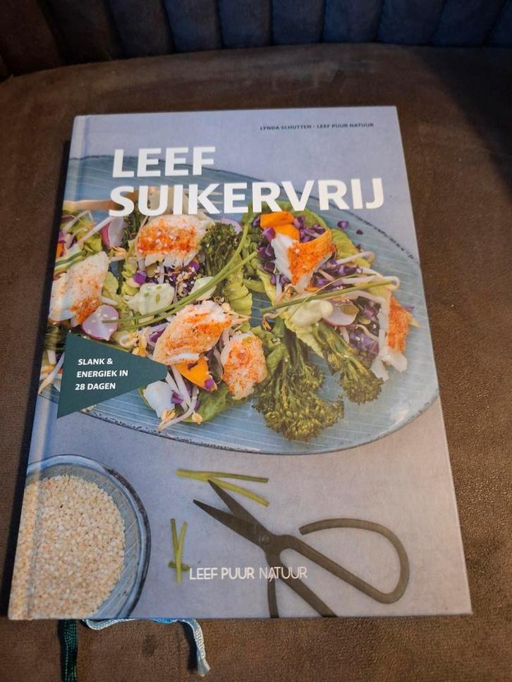 Leef Suikervrij - Lynda Schutten kookboek, Boeken, Kookboeken, Zo goed als nieuw, Voorgerechten en Soepen, Hoofdgerechten, Tapas, Hapjes en Dim Sum