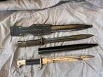 2 Duitse K98 bajonetten bajonet, Verzamelen, Verzenden, Landmacht, Duitsland, Mes of Dolk