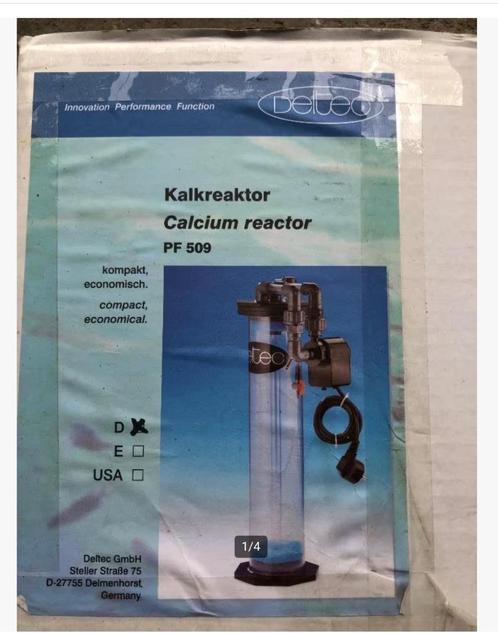 Deltec PF 509 calsium reactor, Dieren en Toebehoren, Vissen | Aquaria en Toebehoren, Nieuw, Filter of Co2, Ophalen