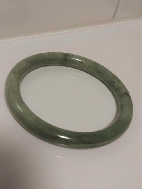 Vintage jadeite jade bangle armband, Sieraden, Tassen en Uiterlijk, Armbanden, Ophalen of Verzenden