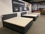 NIEUWE BOXSPRING BEDDEN AL VANAF €595,-, Nieuw, Crème, 180 cm, Modern