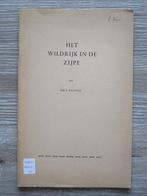 Het wildrijk in de Zijpe - Mr. J. Belonje, Boeken, Geschiedenis | Stad en Regio, Ophalen of Verzenden
