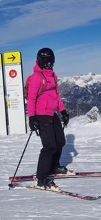 Skipak broek+jas icepeak roze S dames, Ophalen, Zo goed als nieuw, Maat 34 (XS) of kleiner, Broek