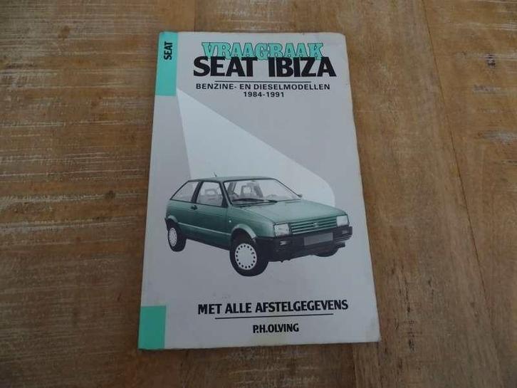 Seat Ibiza 1984-1991 Vraagbaak Werkplaatshandboek Nederlands, Boeken, Auto's | Boeken, Gelezen, Overige merken, Verzenden
