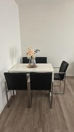 Luxe stoelen, Ophalen, Zwart, Industrie, Leer