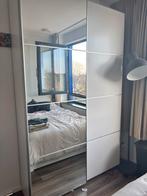 Ikea Pax kast met schuifdeuren en spiegel, Overige materialen, Gebruikt, 200 cm of meer, 150 tot 200 cm