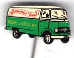 Gebr, v.d. Spek Zoetermeers roem blik speldje ( U_495 ), Verzenden, Zo goed als nieuw, Transport, Speldje of Pin