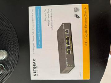 Netgear GS305PP 300 Series Switch – 5-poorts (4x PoE+) beschikbaar voor biedingen