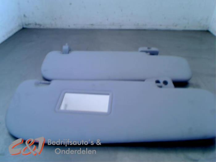 Zonneklep set van een Fiat Doblo, Auto-onderdelen, Interieur en Bekleding, Fiat, Gebruikt, 3 maanden garantie, Ophalen of Verzenden