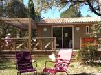 Te koop 4p chalet met natuurtuin op Parc in zuid Frankrijk, Woonhuis, Recreatiepark, 3 kamers, Verkoop zonder makelaar