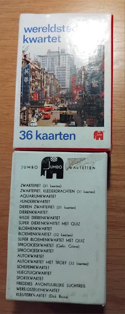 Kwartet Wereldsteden wereldstedenkwartet jumbo no.0017