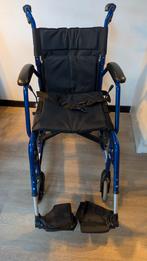 Vermeiren duw/transport rolstoel (brengen kan omg Eindhoven), Diversen, Ophalen, Inklapbaar, Zo goed als nieuw, Duwrolstoel