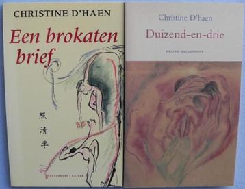 Christine d'Haen 2 x een brokaten brief en Duizend-en-drie