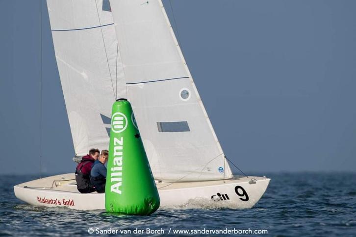 Etchells zeilboot, Watersport en Boten, Open zeilboten, Gebruikt, Overige typen, 6 meter of meer, Polyester, Geen motor, Benzine