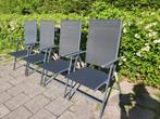 Ontspan in stijl op 4 nieuwe aluminium, 7 standen stoelen, Ophalen, Nieuw, Aluminium, Verstelbaar