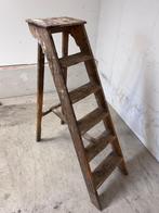 vintage houten schilderstrap, Ophalen, Gebruikt, Trap, Minder dan 2 meter