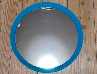 Ikea Langesund Spiegel - Blauw, Huis en Inrichting, Woonaccessoires | Spiegels, Gebruikt, Minder dan 50 cm, Minder dan 100 cm