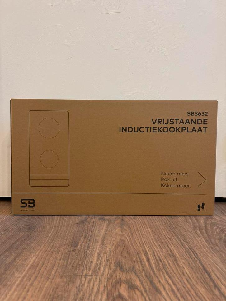 SB3632 Inductiekookplaat vrijstaand, Witgoed en Apparatuur, Kookplaten, Nieuw, Vrijstaand, Inductie, 3 kookzones of minder, Ophalen of Verzenden