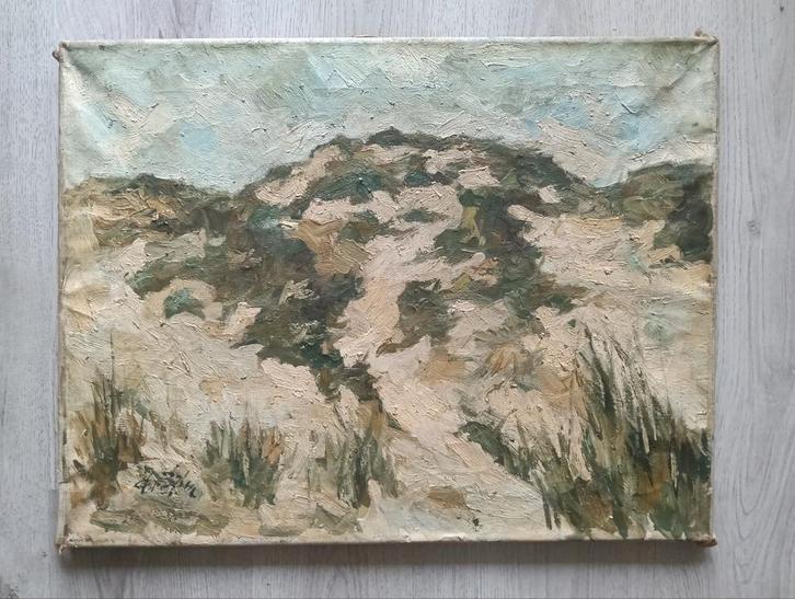 Edmond von Syben de Maroye (1876-1970) - Duinlandschap, Antiek en Kunst, Kunst | Schilderijen | Klassiek, Ophalen of Verzenden