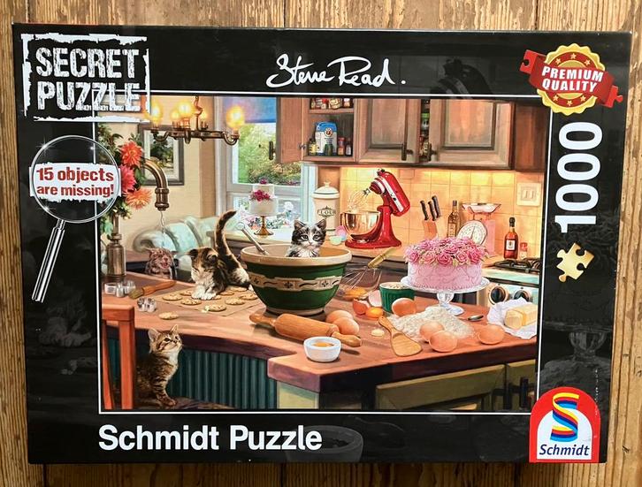 SCHMIDT legpuzzel, Hobby en Vrije tijd, Denksport en Puzzels, Zo goed als nieuw, Legpuzzel, 500 t/m 1500 stukjes, Ophalen of Verzenden