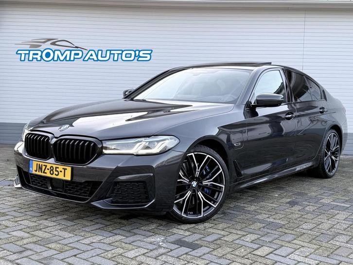 BMW 5-serie 545e xDrive M-sport High Executive|LASER|PANO|AC, Auto's, BMW, Bedrijf, Te koop, 5-Serie, 360° camera, 4x4, ABS, Achteruitrijcamera