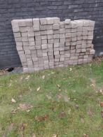 GRATIS BETONKLINKERS ONGEVEER 3M2, Tuin en Terras, Ophalen, Gebruikt, Beton, Klinkers