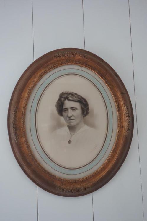 Prachtige antieke Franse houten fotolijst uit begin 1900, Antiek en Kunst, Antiek | Woonaccessoires, Ophalen of Verzenden