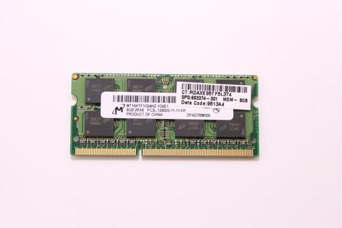 693374-001 HP 8GB DDR-3 PC3L-12800 Sodimm, Computers en Software, RAM geheugen, Gebruikt, Laptop, 4 GB, DDR3, Verzenden