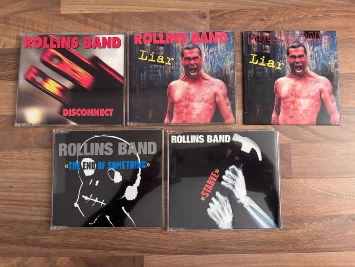 Rollins Band CD Collectie (5 stuks), Cd's en Dvd's, Cd Singles, Zo goed als nieuw, Pop, 2 t/m 5 singles, Ophalen of Verzenden