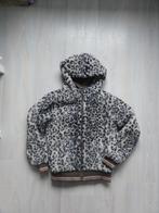 WE fashion reversible winterjas panter print + groen 146/152, Gebruikt, Meisje, Ophalen of Verzenden, WE Fashion