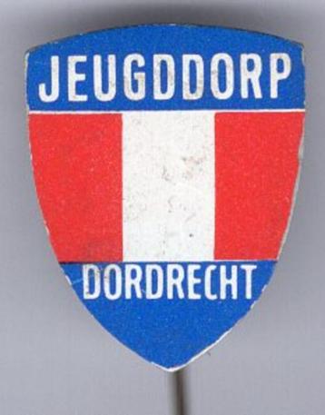 Jeugddorp Dordrecht blik speldje ( Z_246 ) beschikbaar voor biedingen