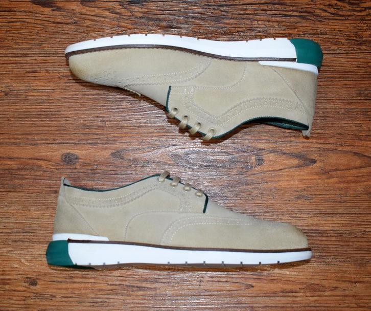 McGregor - suede leren sneakers beige - maat 42, Kleding | Heren, Schoenen, Nieuw, Sneakers of Gympen, Overige kleuren, Ophalen of Verzenden