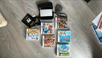 Nintendo DS Lite - GRIJS met 6 toffe spellen, Spelcomputers en Games, Met games, Gebruikt, Ophalen of Verzenden, Zilver