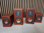 JVC Woodcone Luidsprekers - Set, Gebruikt, JVC, Ophalen of Verzenden, Minder dan 60 watt