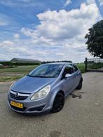 Opel Corsa 1.2 Benzine 2007 | APK 2026 | Zuinig & Goedkoop, Auto's, Voorwielaandrijving, Zwart, 1229 cc, Handgeschakeld