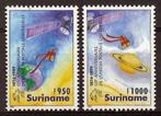 Suriname 1042/3 postfris UPU 1999, Postzegels en Munten, Postzegels | Suriname, Ophalen of Verzenden, Postfris