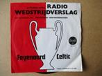 s5531 feyenoord en celtic - finale europa cup 1970, Cd's en Dvd's, Ophalen, Gebruikt, 7 inch, Single